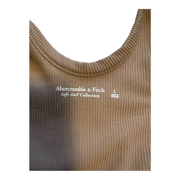 Abercrombie & Fitch Seamless Rib Fabric Tank Bodysuit - Size Large - Picture 5 of 11